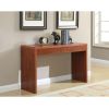 Cherry Finish Sofa Table Modern Living Room Console Table