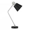 Simple Modern Metal Desk Light Table Lamp with Black Shade and Adjustable Tilt