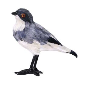 Butcher Bird - Simulation Birds Ornaments Artificial Birds Feathered Fake Birds