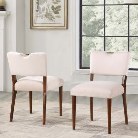 Bryson Sea Oat Velvet Dining Chair - Set of 2