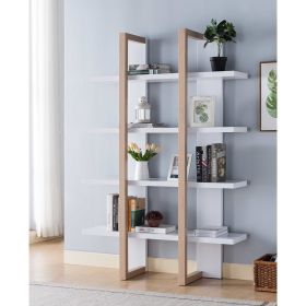 ID USA 202708 Bookcase White & Weathered White