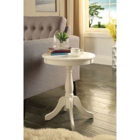 Alger Side Table in White