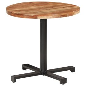 Bistro Table Round Ø31.5"x29.5" Solid Acacia Wood