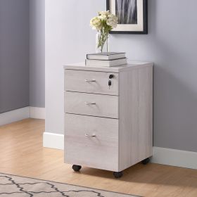 ID USA 192494B-KD File Cabinet White Oak