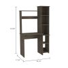 Versalles Writintg Desk; Two Superior Shelves; Five Cubbies -Dark Brown