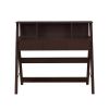 Techni Mobili Writing Desk with Storage, Wenge