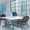 5 Pieces Elegant Conference Office Chair Set for Guest Reception