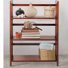 3-Shelf Folding Storage Shelves Bookcase