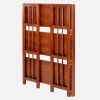 3-Shelf Folding Storage Shelves Bookcase