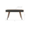 Rigby 3 Drawer Writing Desk